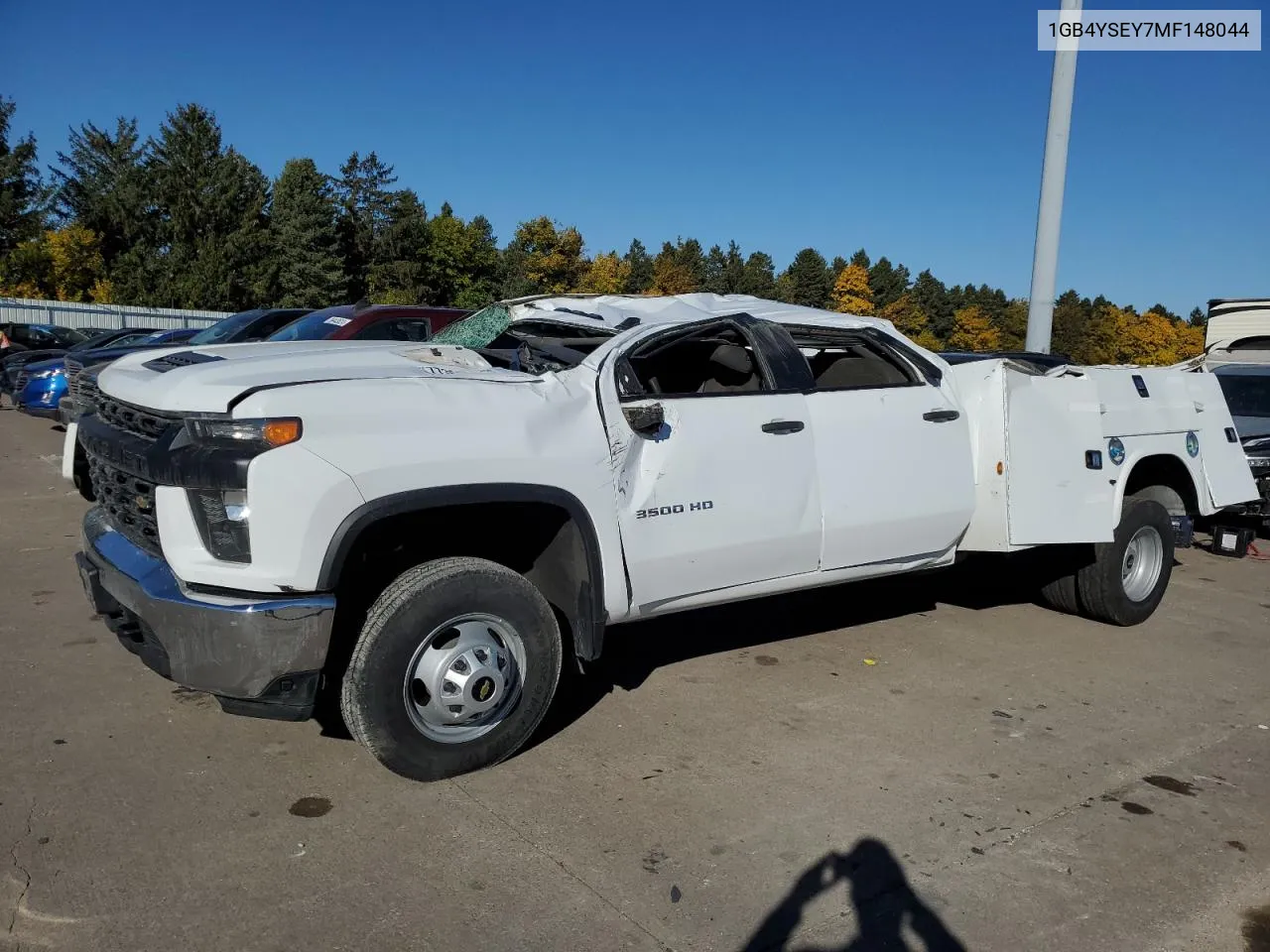 2021 Chevrolet Silverado K3500 VIN: 1GB4YSEY7MF148044 Lot: 77363744