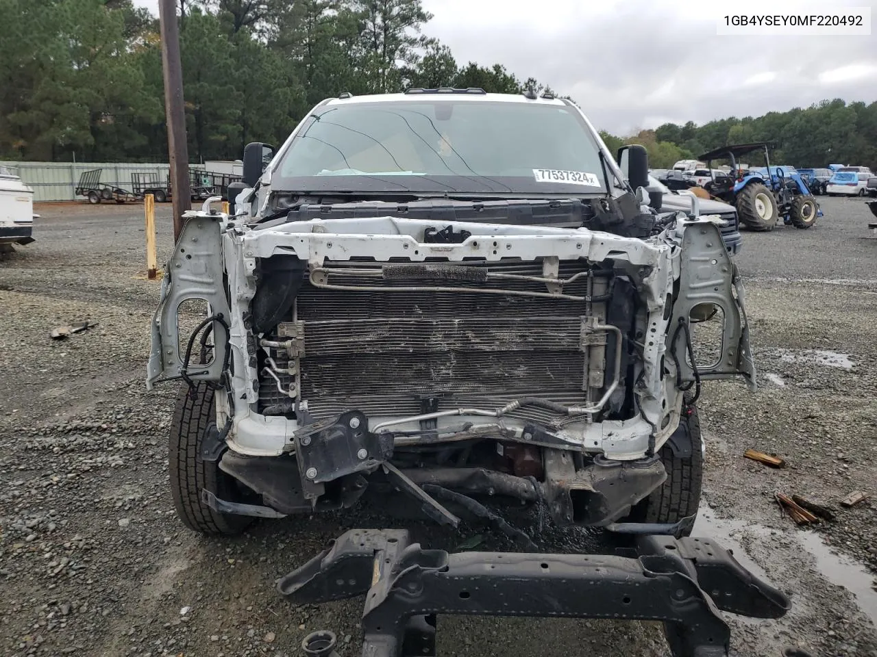 2021 Chevrolet Silverado K3500 VIN: 1GB4YSEY0MF220492 Lot: 77537324