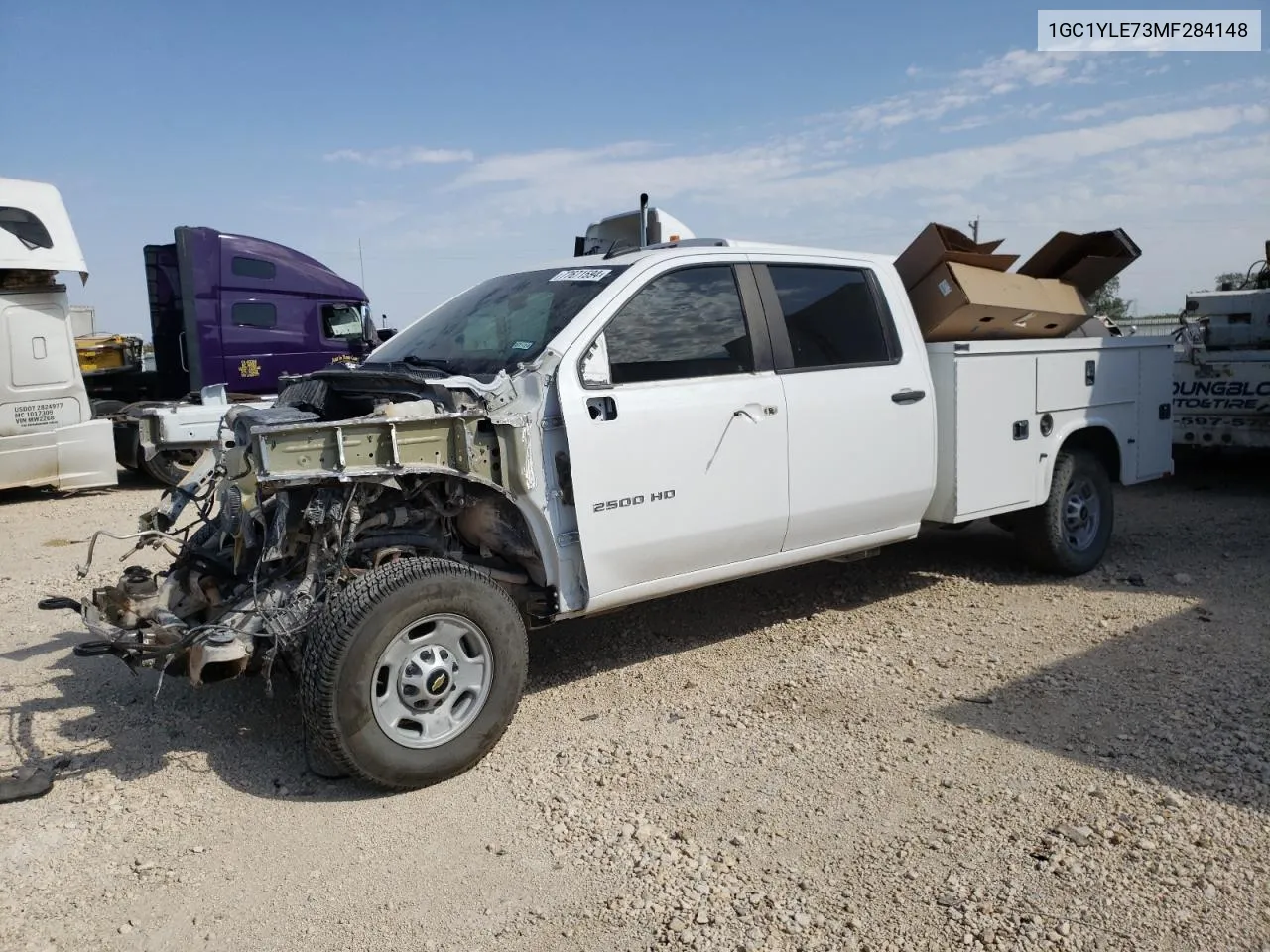 2021 Chevrolet Silverado K2500 Heavy Duty VIN: 1GC1YLE73MF284148 Lot: 77671594