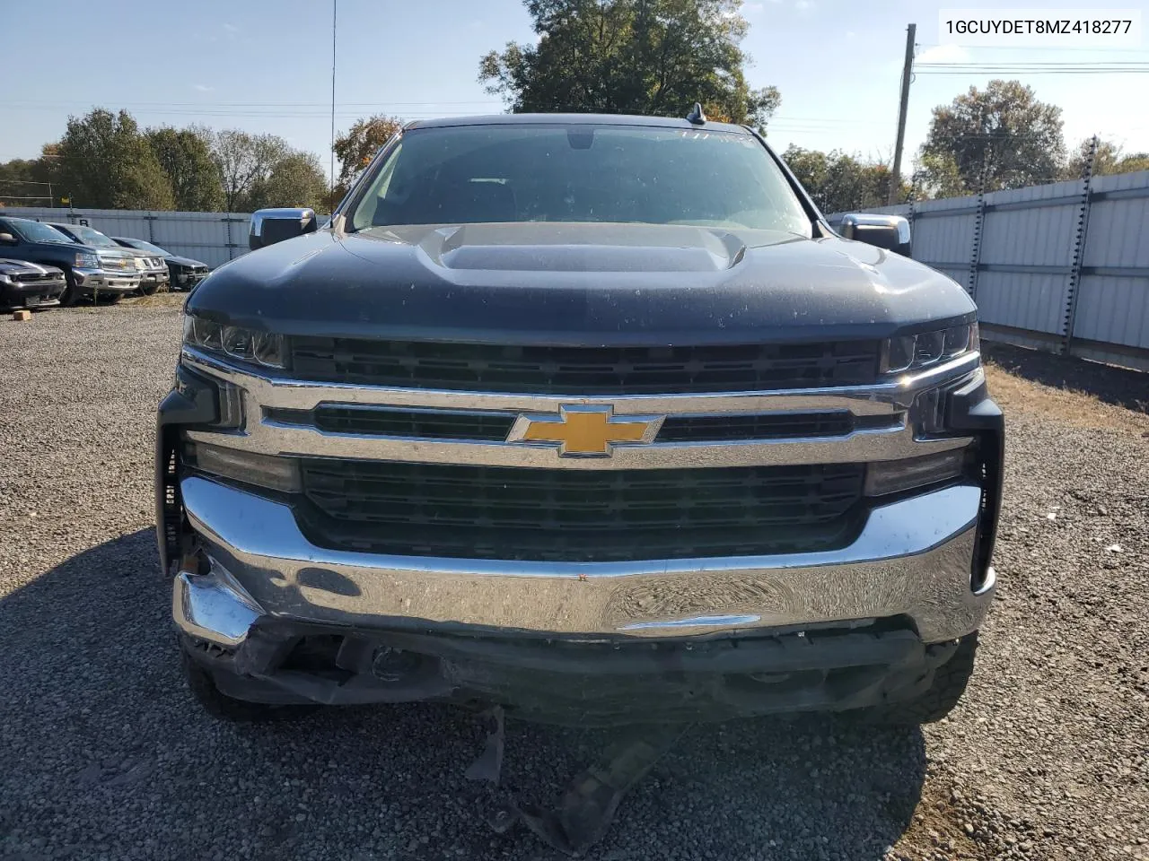 2021 Chevrolet Silverado K1500 Lt VIN: 1GCUYDET8MZ418277 Lot: 77741544