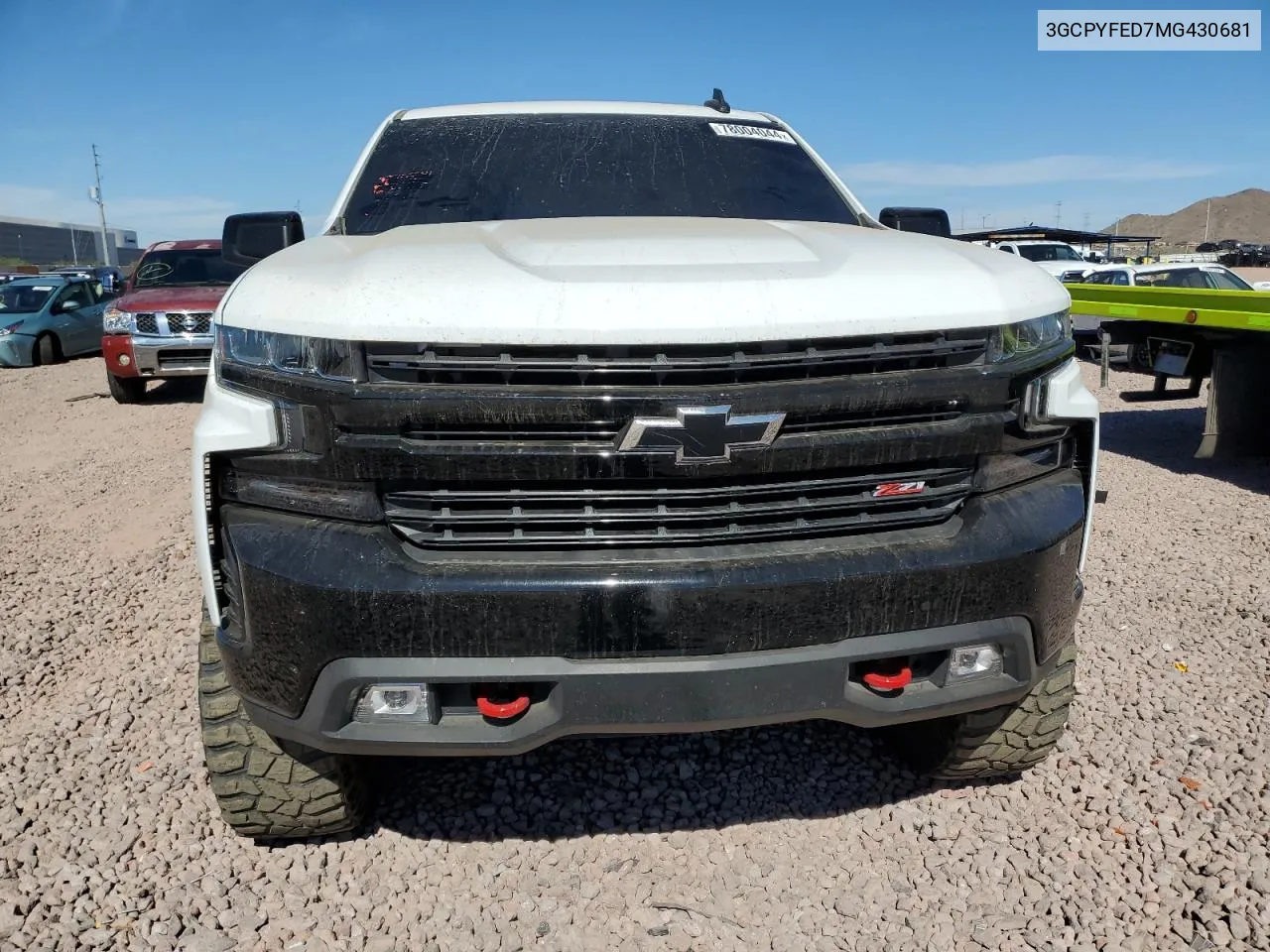 2021 Chevrolet Silverado K1500 Lt Trail Boss VIN: 3GCPYFED7MG430681 Lot: 78004044