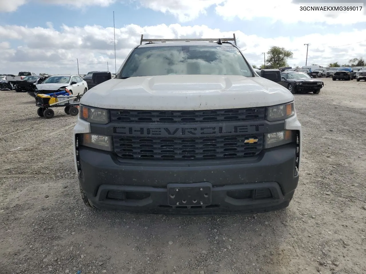 2021 Chevrolet Silverado C1500 VIN: 3GCNWAEKXMG369017 Lot: 78070004