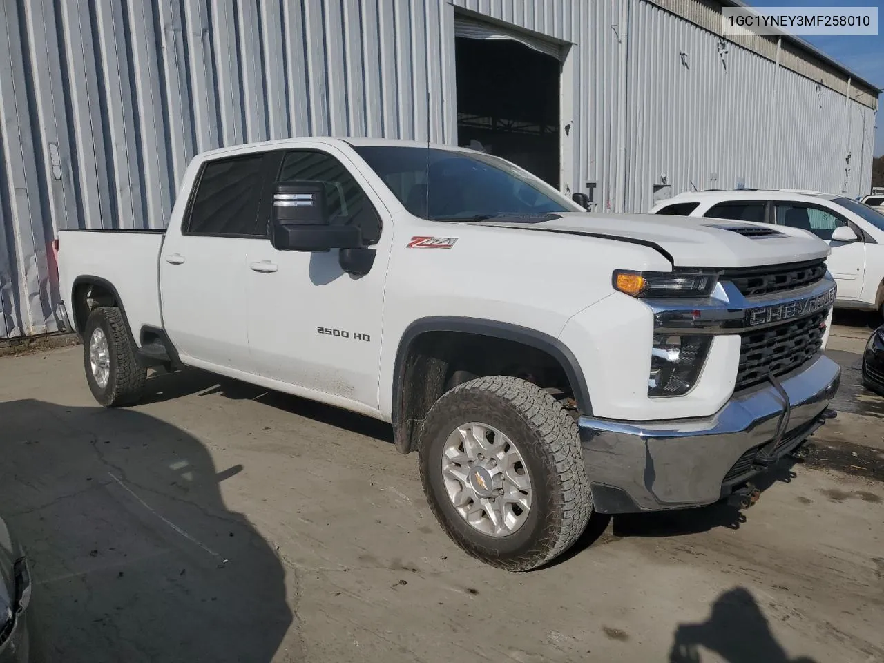 2021 Chevrolet Silverado K2500 Heavy Duty Lt VIN: 1GC1YNEY3MF258010 Lot: 78151524