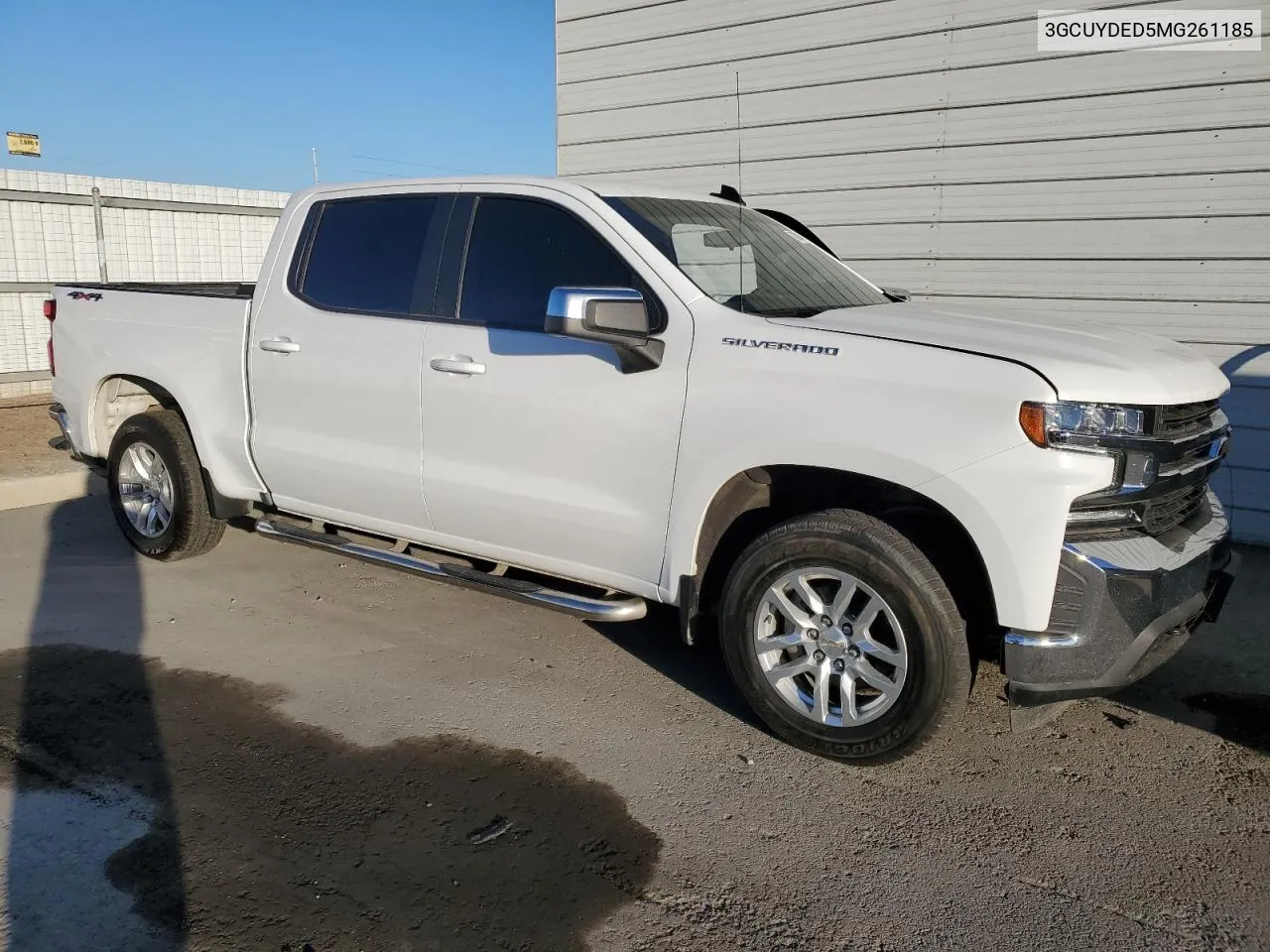 2021 Chevrolet Silverado K1500 Lt VIN: 3GCUYDED5MG261185 Lot: 78208844