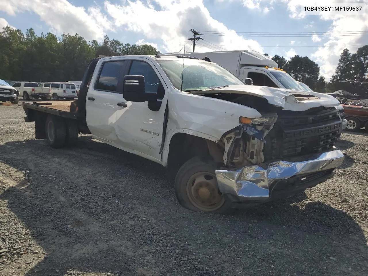 2021 Chevrolet Silverado K3500 VIN: 1GB4YSEY1MF159637 Lot: 78242654