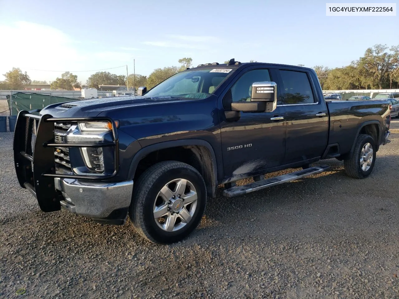 2021 Chevrolet Silverado K3500 Ltz VIN: 1GC4YUEYXMF222564 Lot: 78332154