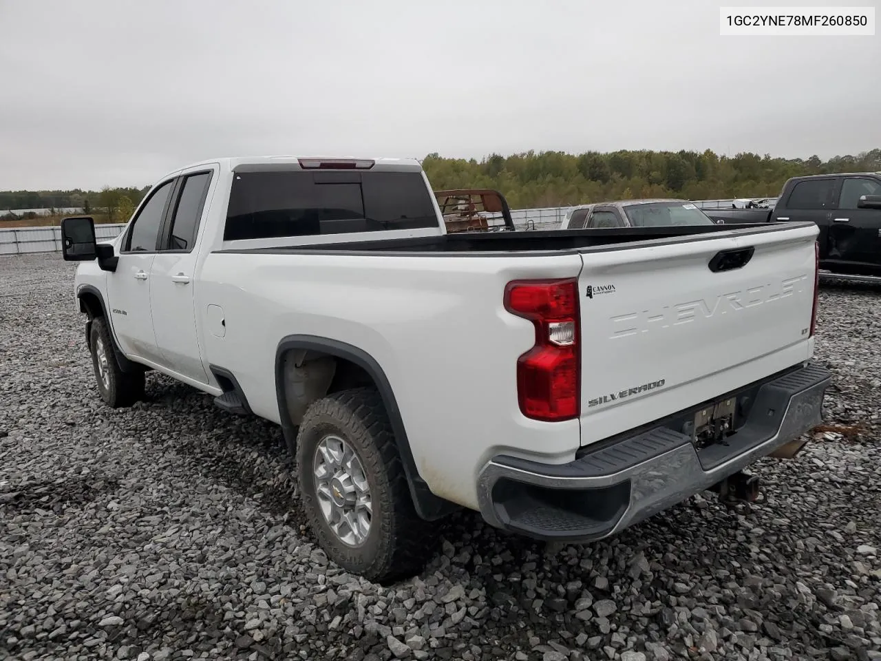 2021 Chevrolet Silverado K2500 Heavy Duty Lt VIN: 1GC2YNE78MF260850 Lot: 78726784