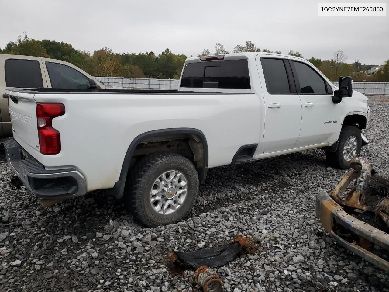 2021 Chevrolet Silverado K2500 Heavy Duty Lt VIN: 1GC2YNE78MF260850 Lot: 78726784