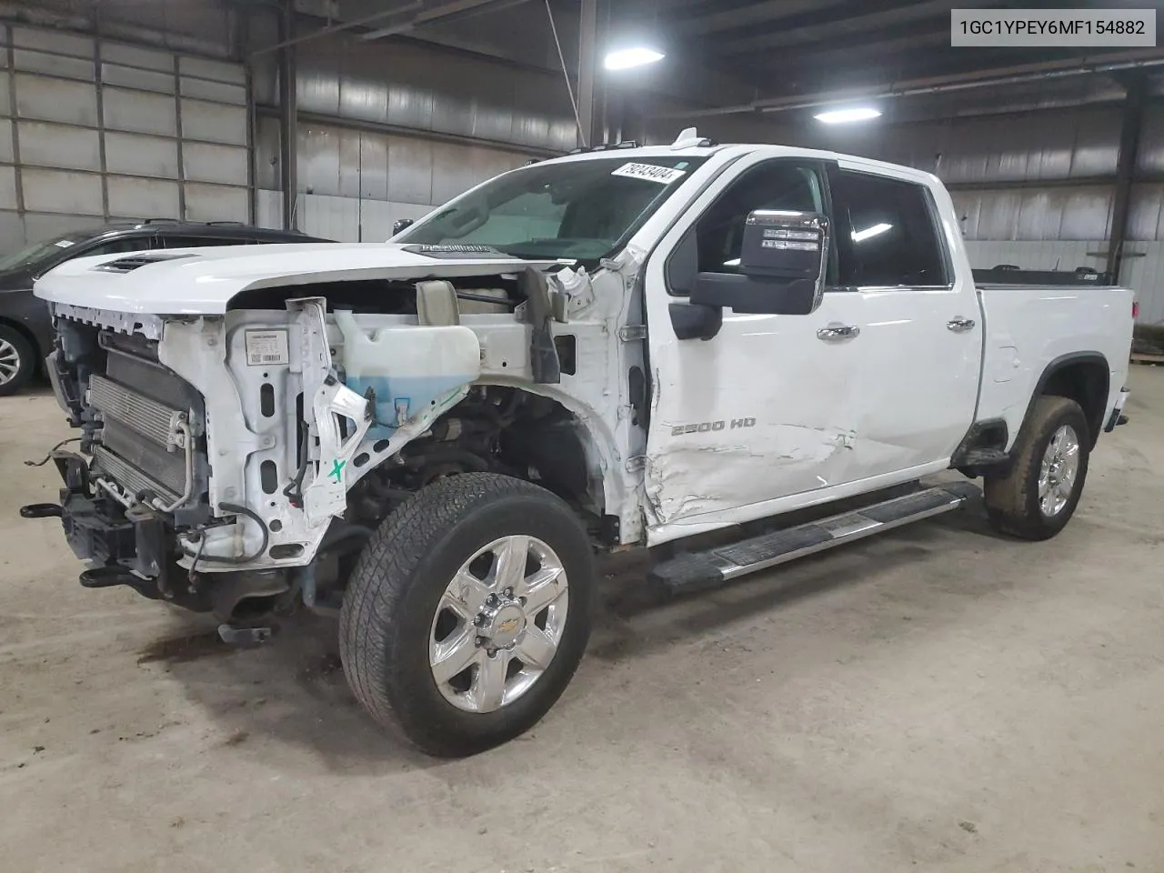 2021 Chevrolet Silverado K2500 Heavy Duty Ltz VIN: 1GC1YPEY6MF154882 Lot: 79243404