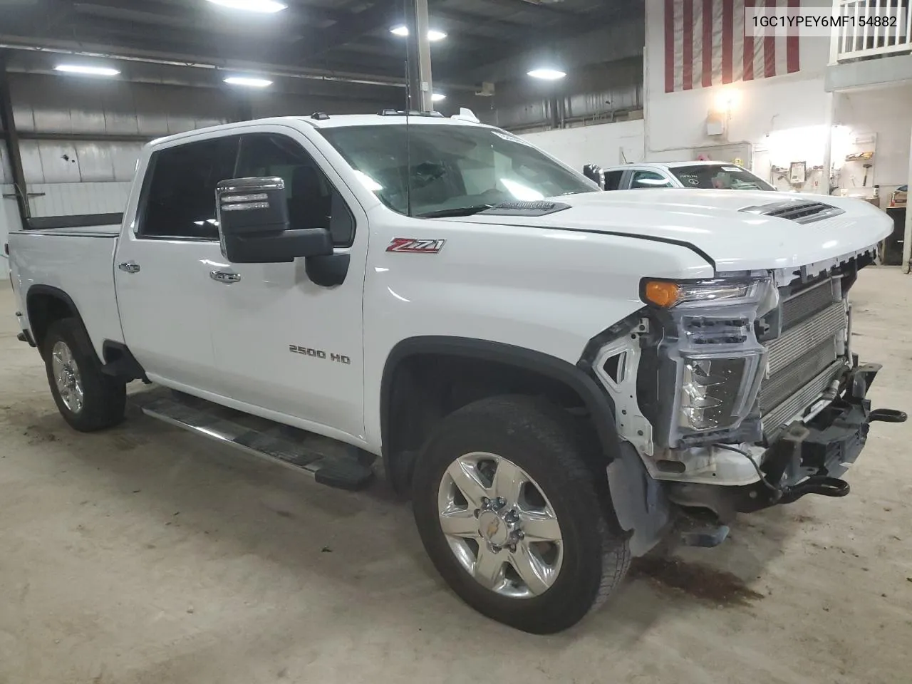 2021 Chevrolet Silverado K2500 Heavy Duty Ltz VIN: 1GC1YPEY6MF154882 Lot: 79243404