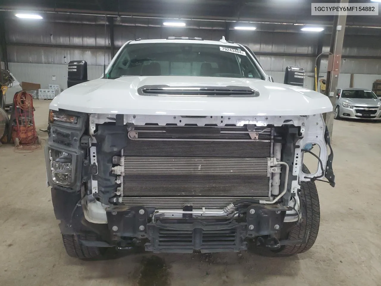 2021 Chevrolet Silverado K2500 Heavy Duty Ltz VIN: 1GC1YPEY6MF154882 Lot: 79243404