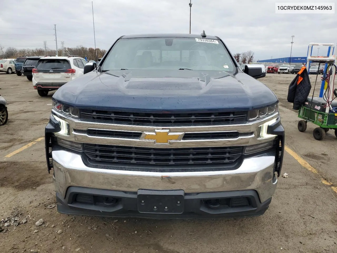 2021 Chevrolet Silverado K1500 Lt VIN: 1GCRYDEK0MZ145963 Lot: 79330384