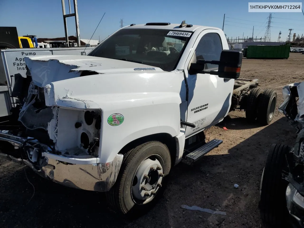 2021 Chevrolet Silverado Medium Duty VIN: 1HTKHPVK0MH712264 Lot: 79469434