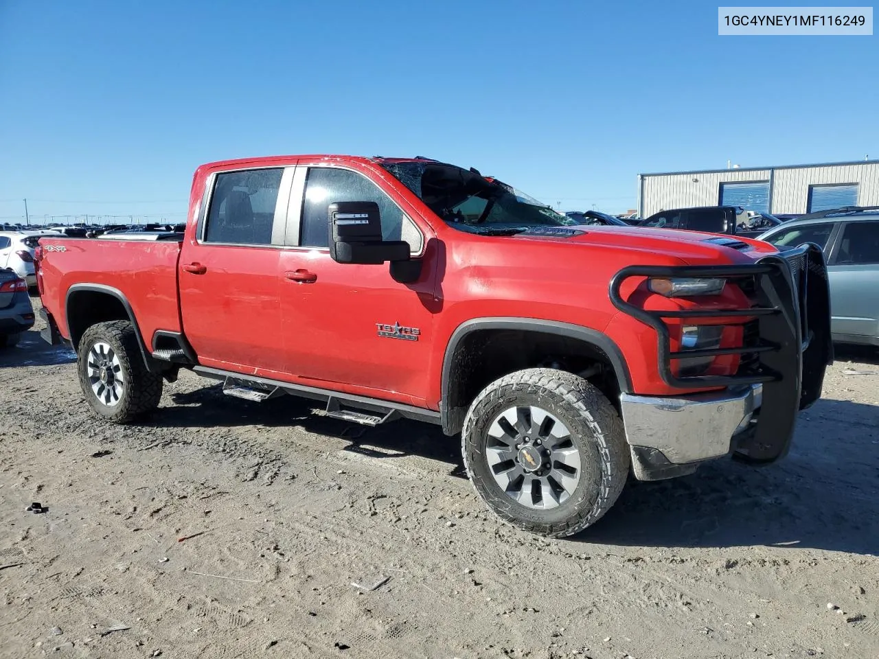 2021 Chevrolet Silverado K2500 Heavy Duty Lt VIN: 1GC4YNEY1MF116249 Lot: 79669534