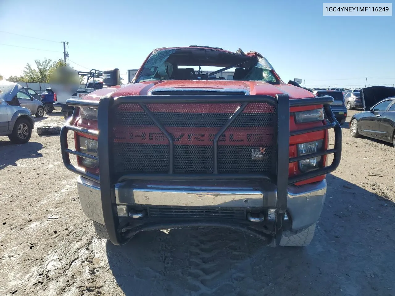 2021 Chevrolet Silverado K2500 Heavy Duty Lt VIN: 1GC4YNEY1MF116249 Lot: 79669534