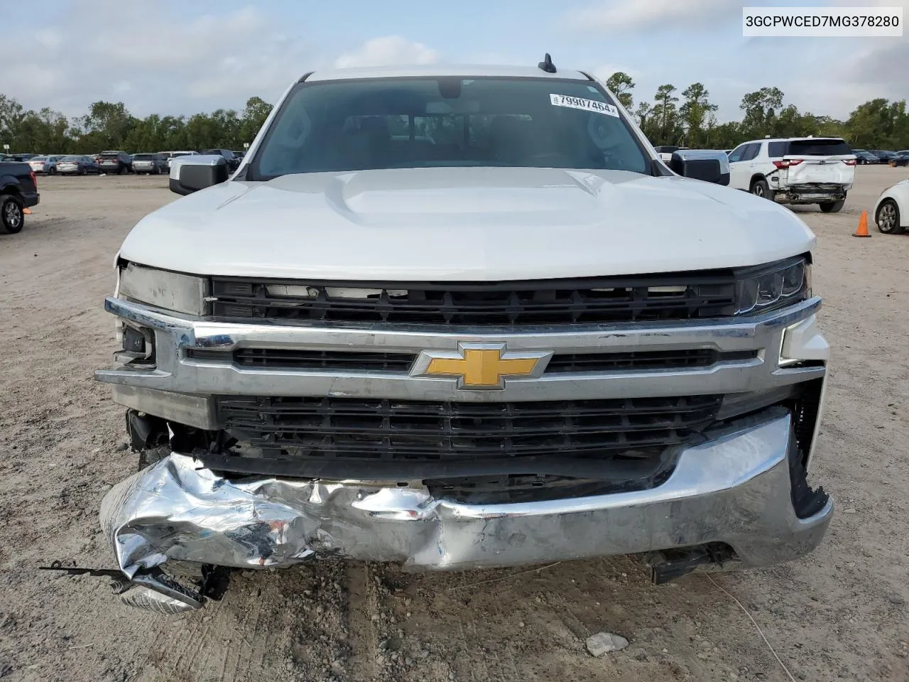 3GCPWCED7MG378280 2021 Chevrolet Silverado C1500 Lt