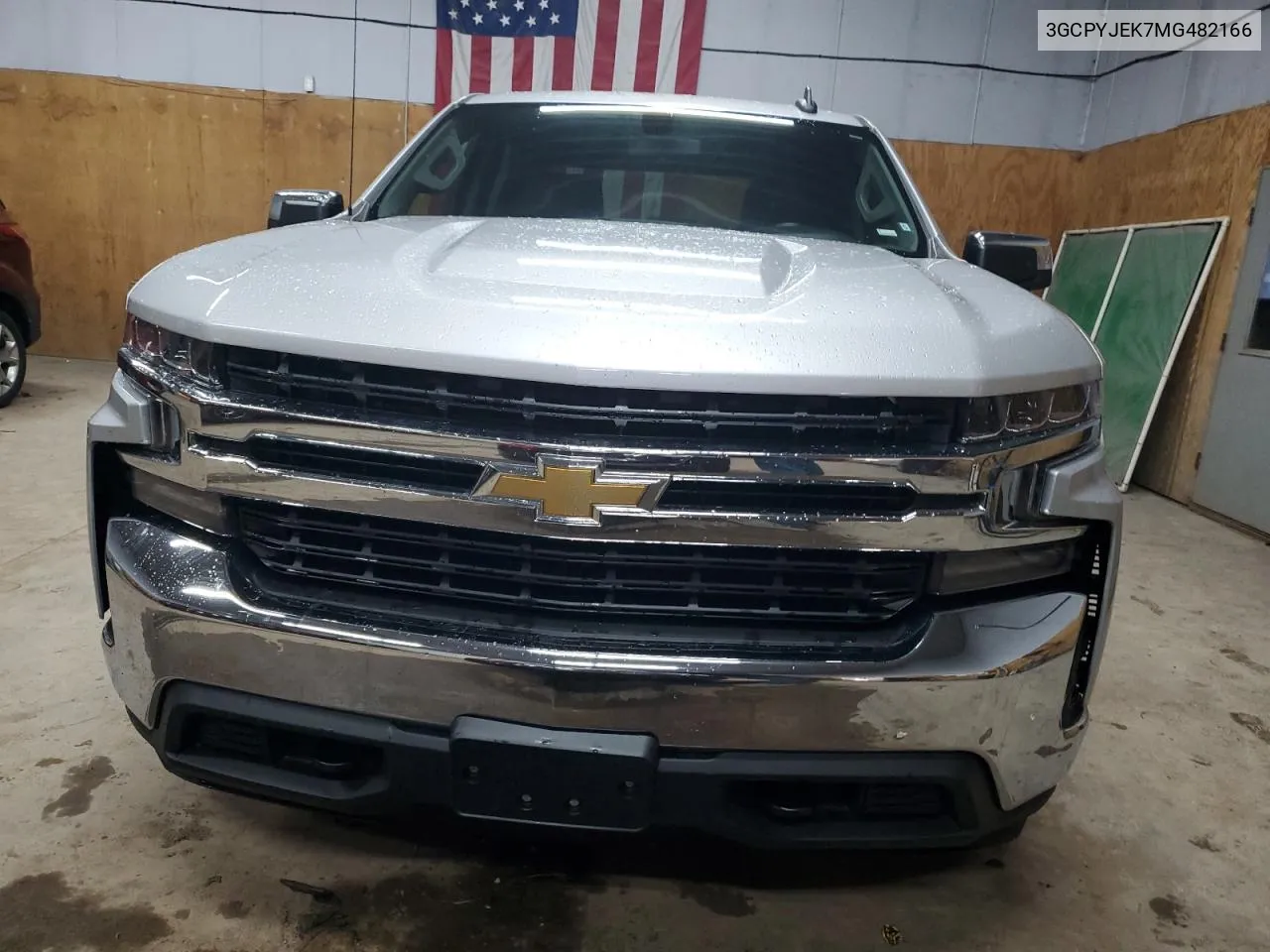 2021 Chevrolet Silverado K1500 Lt VIN: 3GCPYJEK7MG482166 Lot: 80471424