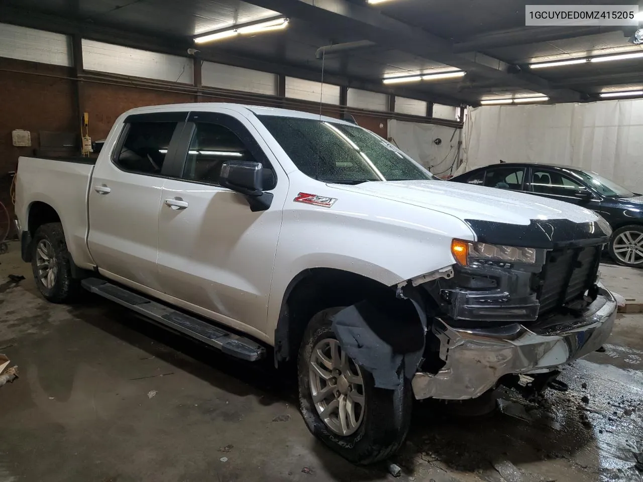 2021 Chevrolet Silverado K1500 Lt VIN: 1GCUYDED0MZ415205 Lot: 81160694