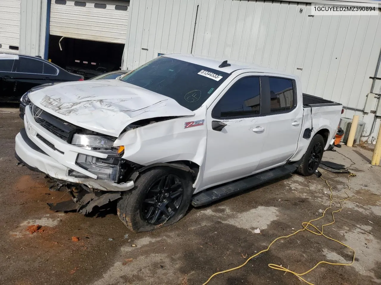 2021 Chevrolet Silverado K1500 Rst VIN: 1GCUYEED2MZ390894 Lot: 81344533