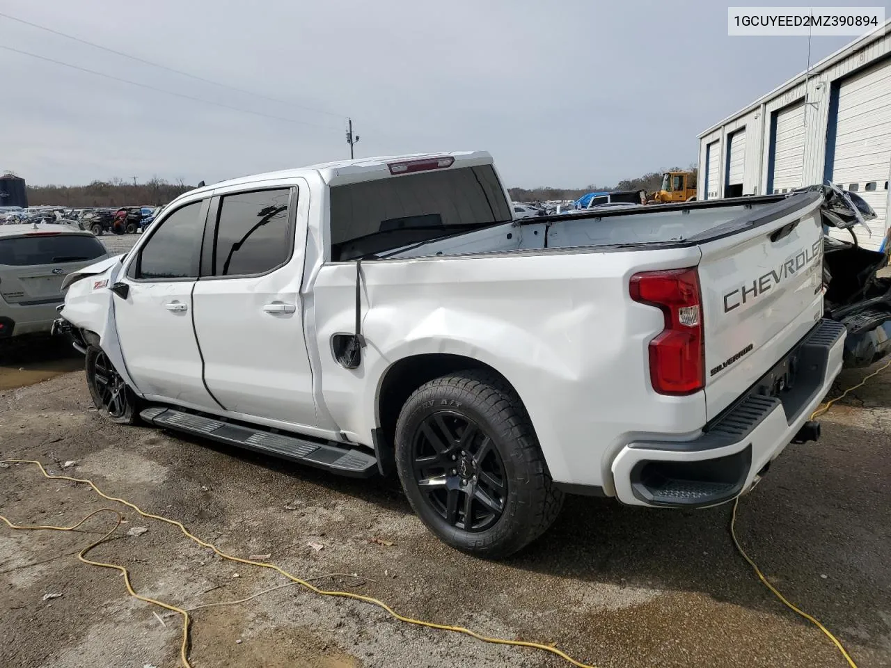 2021 Chevrolet Silverado K1500 Rst VIN: 1GCUYEED2MZ390894 Lot: 81344533