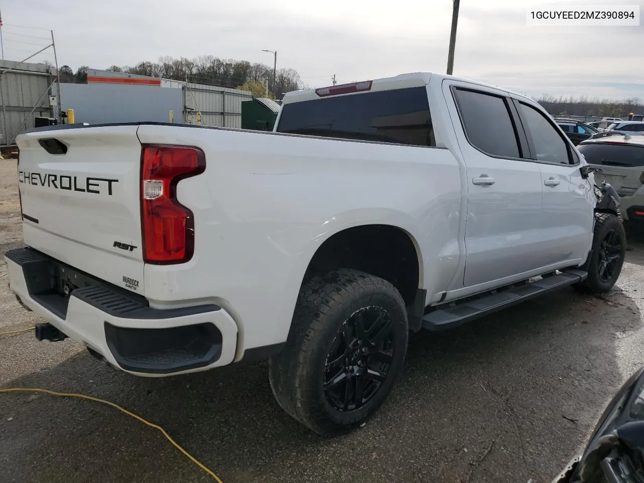 2021 Chevrolet Silverado K1500 Rst VIN: 1GCUYEED2MZ390894 Lot: 81344533