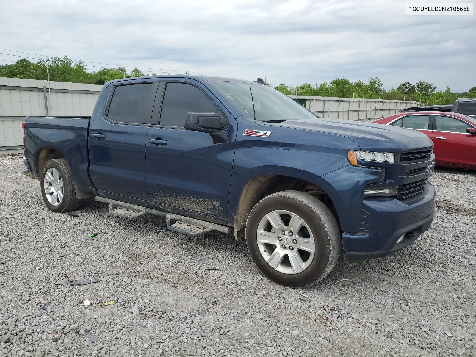 2022 Chevrolet Silverado Ltd K1500 Rst VIN: 1GCUYEED0NZ105658 Lot: 52011454