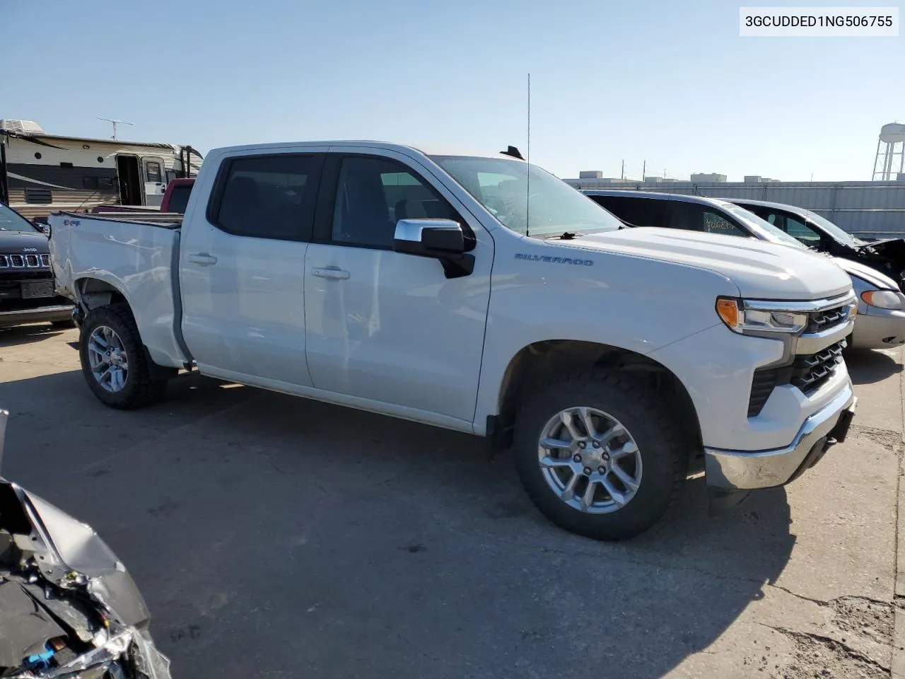 2022 Chevrolet Silverado K1500 Lt VIN: 3GCUDDED1NG506755 Lot: 52077824