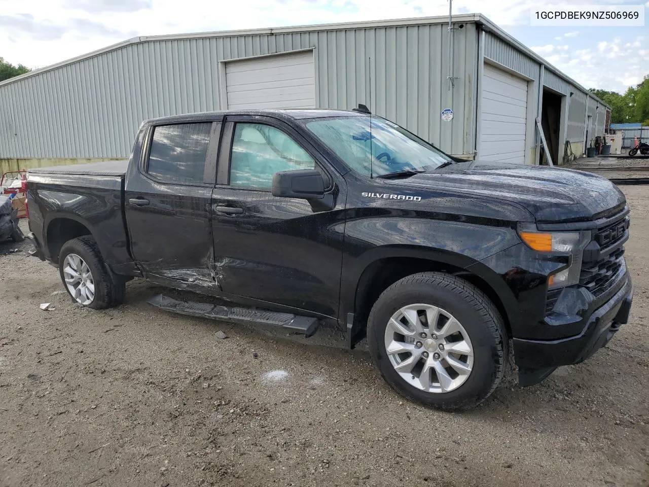 2022 Chevrolet Silverado K1500 Custom VIN: 1GCPDBEK9NZ506969 Lot: 52399924