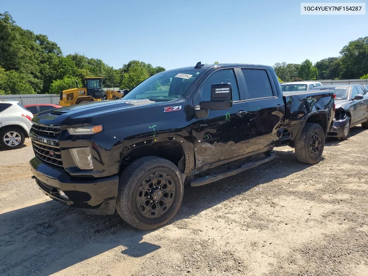 2022 Chevrolet Silverado K3500 Ltz VIN: 1GC4YUEY7NF154287 Lot: 55207914