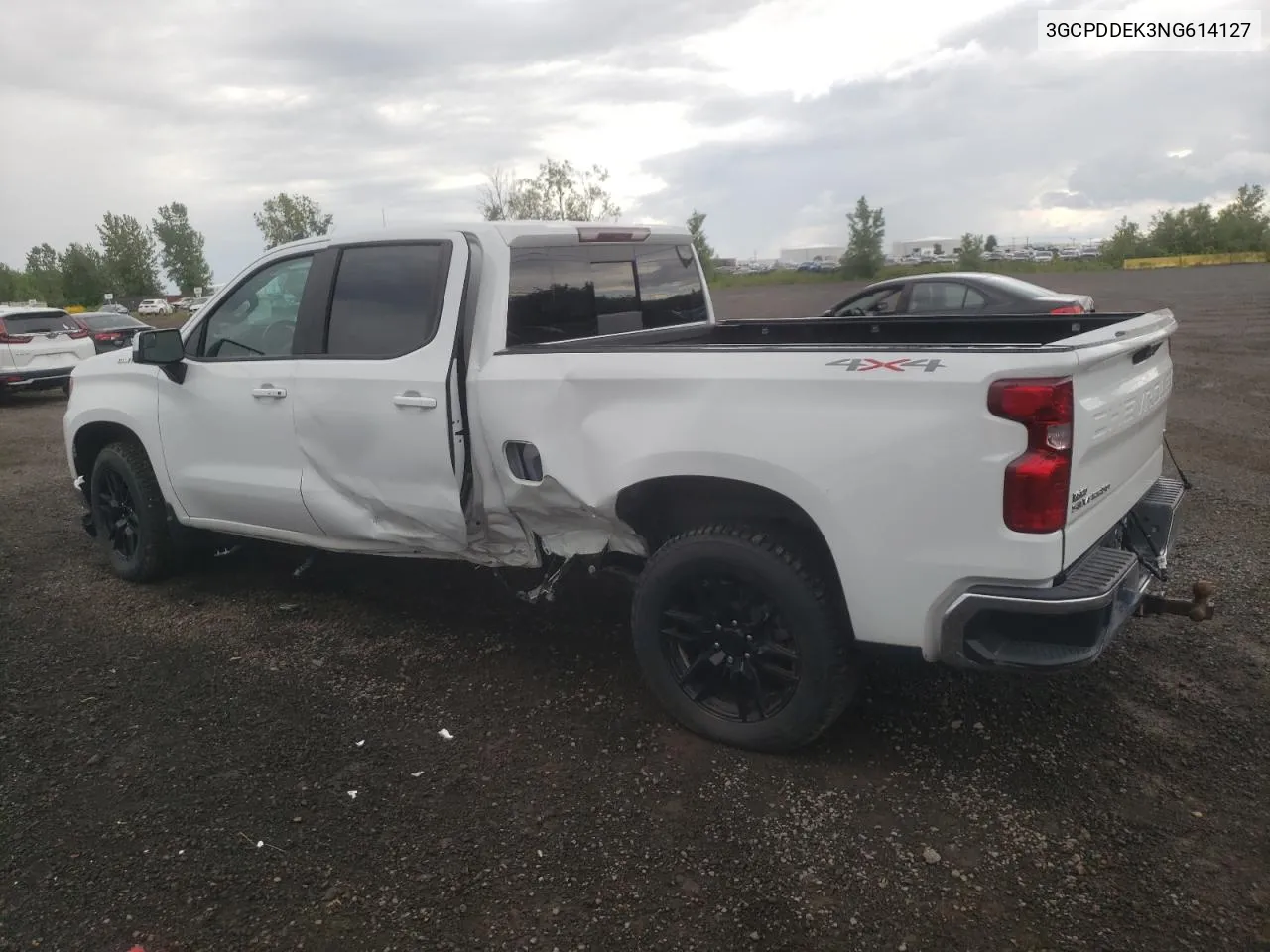 3GCPDDEK3NG614127 2022 Chevrolet Silverado K1500 Lt