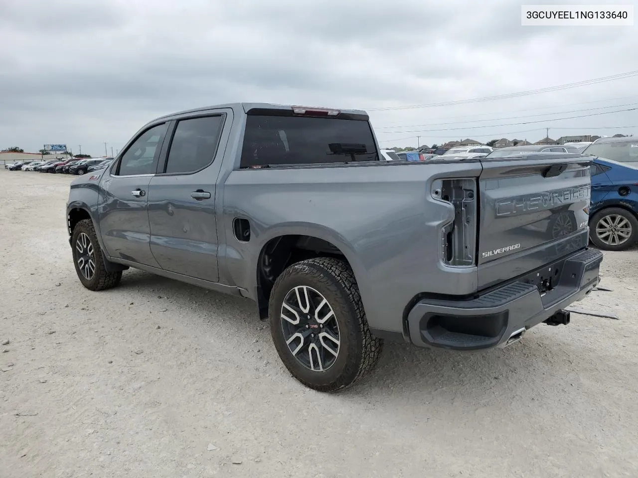 2022 Chevrolet Silverado Ltd K1500 Rst VIN: 3GCUYEEL1NG133640 Lot: 58311654