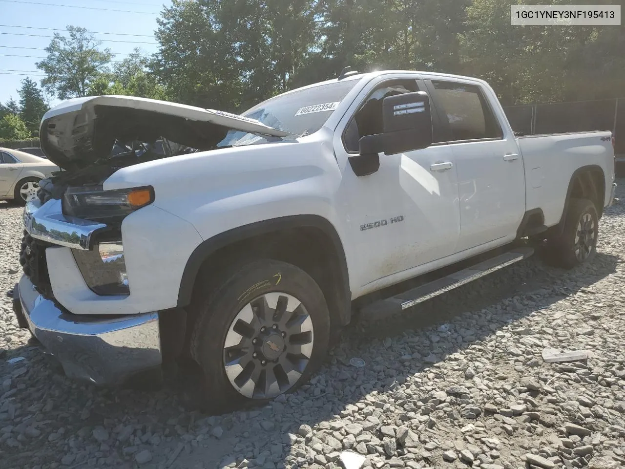 2022 Chevrolet Silverado K2500 Heavy Duty Lt VIN: 1GC1YNEY3NF195413 Lot: 60222354