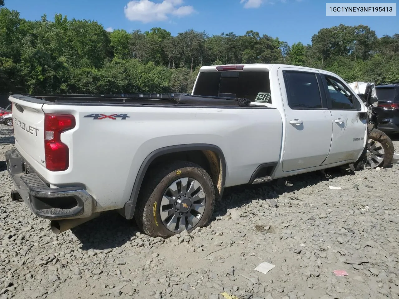 2022 Chevrolet Silverado K2500 Heavy Duty Lt VIN: 1GC1YNEY3NF195413 Lot: 60222354