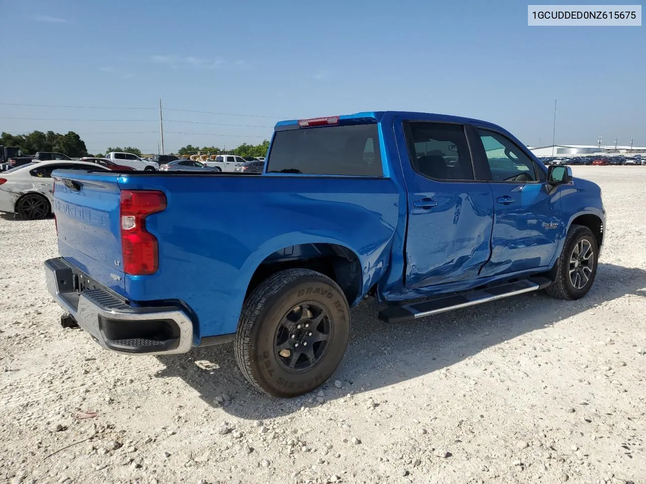 2022 Chevrolet Silverado K1500 Lt VIN: 1GCUDDED0NZ615675 Lot: 60316294