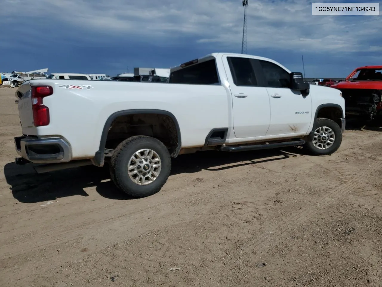 2022 Chevrolet Silverado K2500 Heavy Duty Lt VIN: 1GC5YNE71NF134943 Lot: 61940894