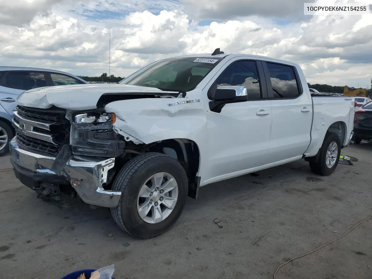 1GCPYDEK6NZ154255 2022 Chevrolet Silverado Ltd K1500 Lt