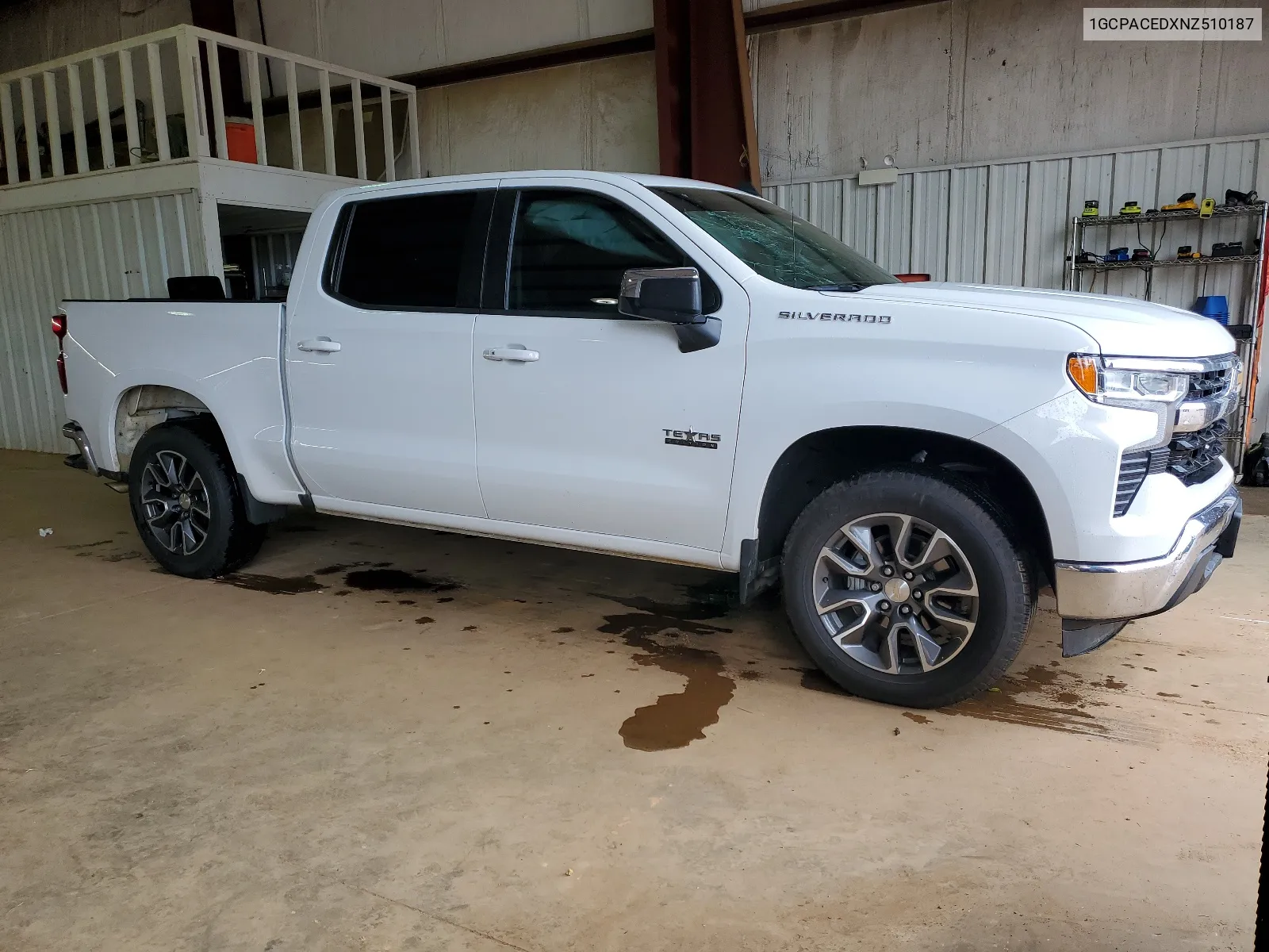 2022 Chevrolet Silverado C1500 Lt VIN: 1GCPACEDXNZ510187 Lot: 63338574