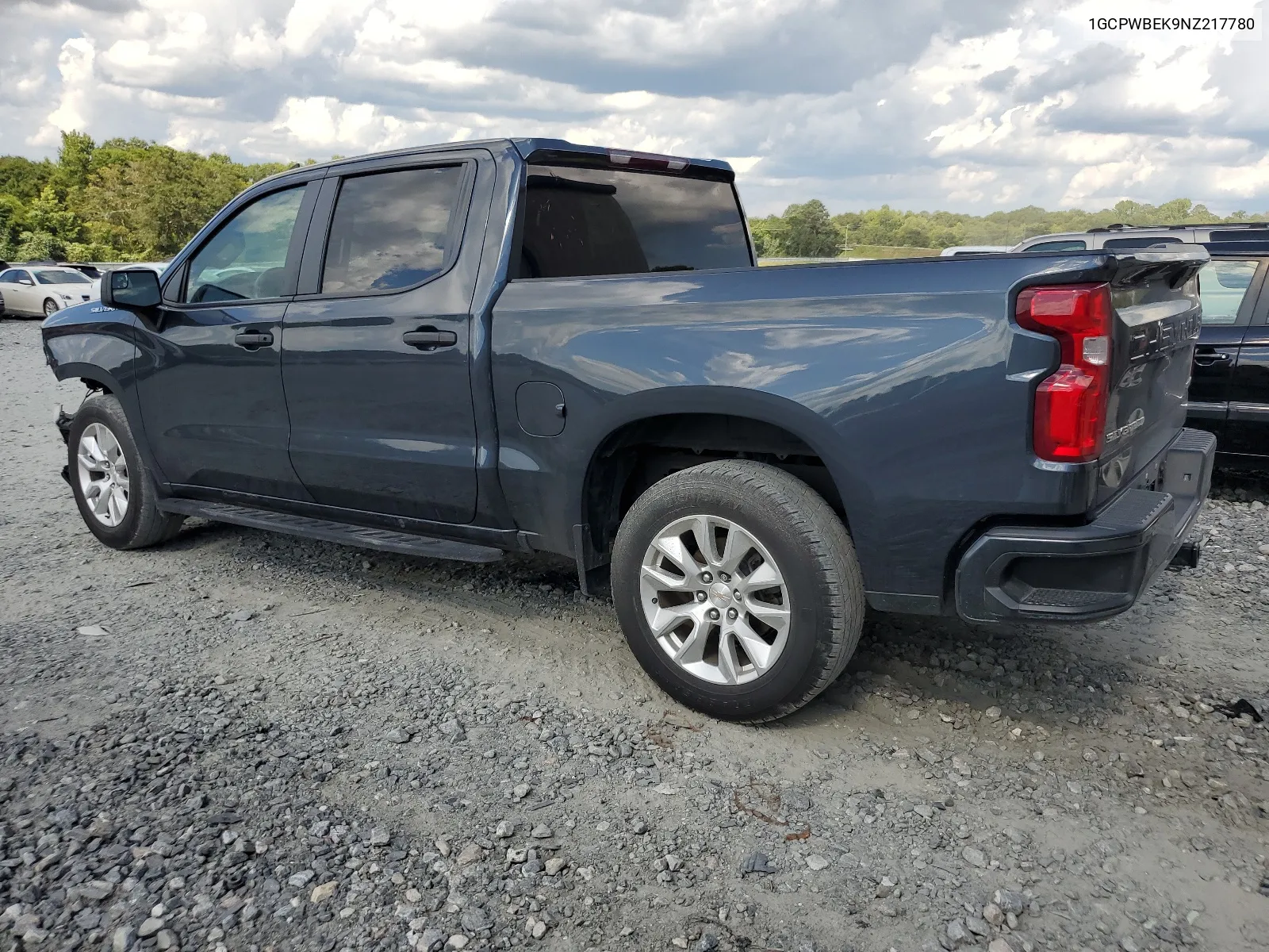 2022 Chevrolet Silverado Ltd C1500 Custom VIN: 1GCPWBEK9NZ217780 Lot: 63605294