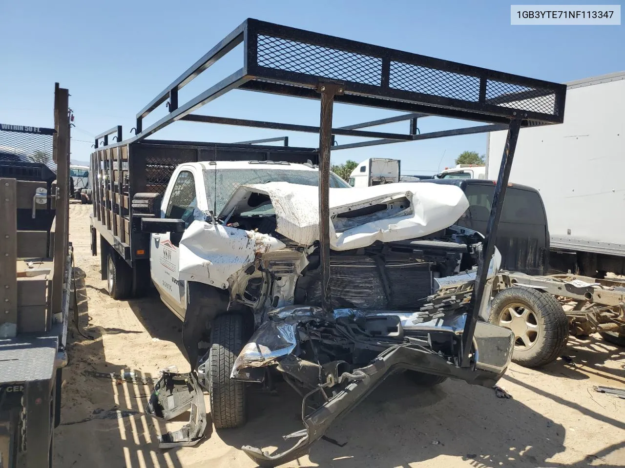 2022 Chevrolet Silverado K3500 Lt VIN: 1GB3YTE71NF113347 Lot: 64221334