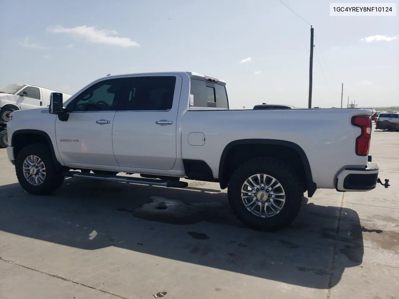 2022 Chevrolet Silverado K2500 High Country VIN: 1GC4YREY8NF10124 Lot: 64389104