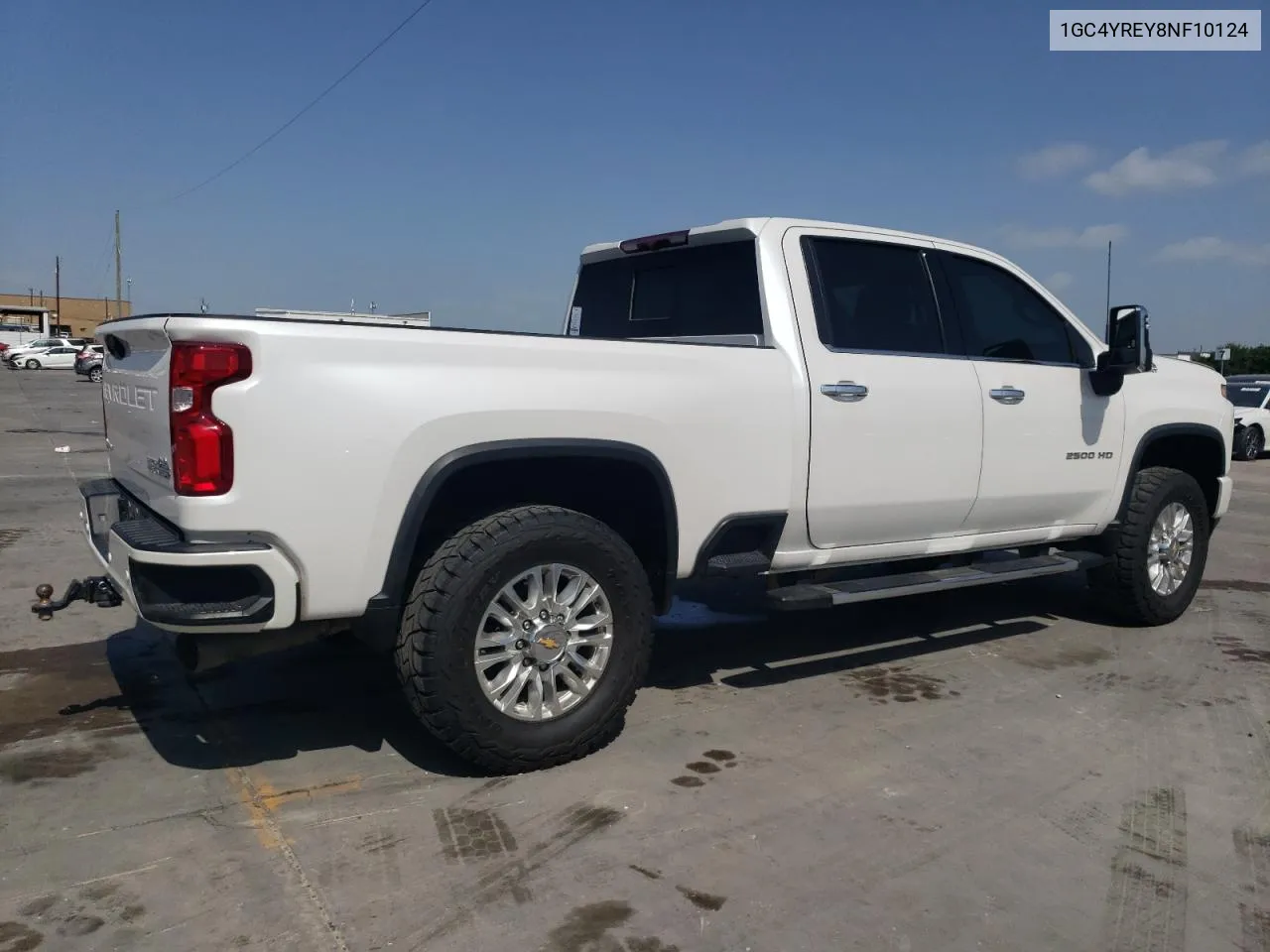 2022 Chevrolet Silverado K2500 High Country VIN: 1GC4YREY8NF10124 Lot: 64389104