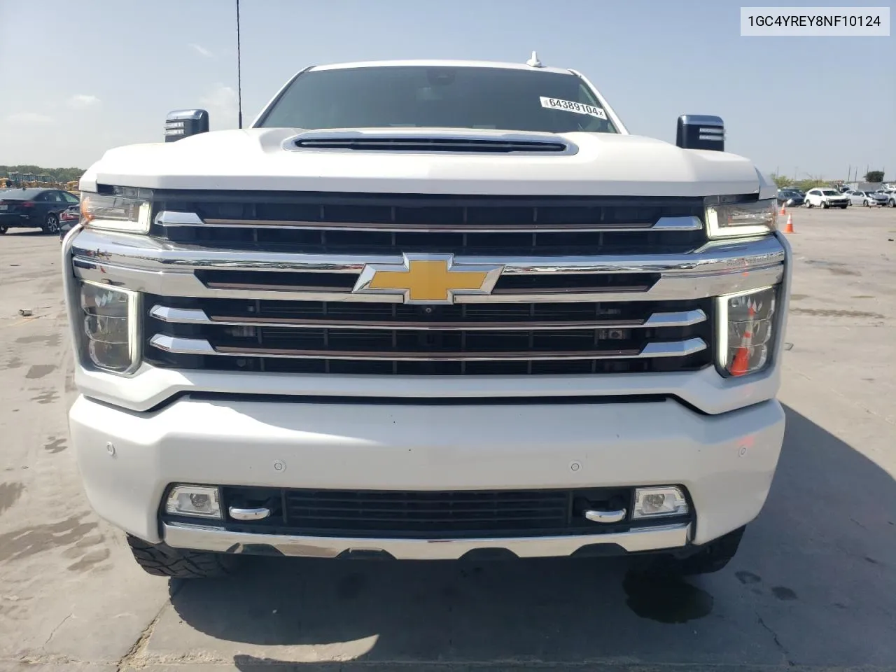 2022 Chevrolet Silverado K2500 High Country VIN: 1GC4YREY8NF10124 Lot: 64389104