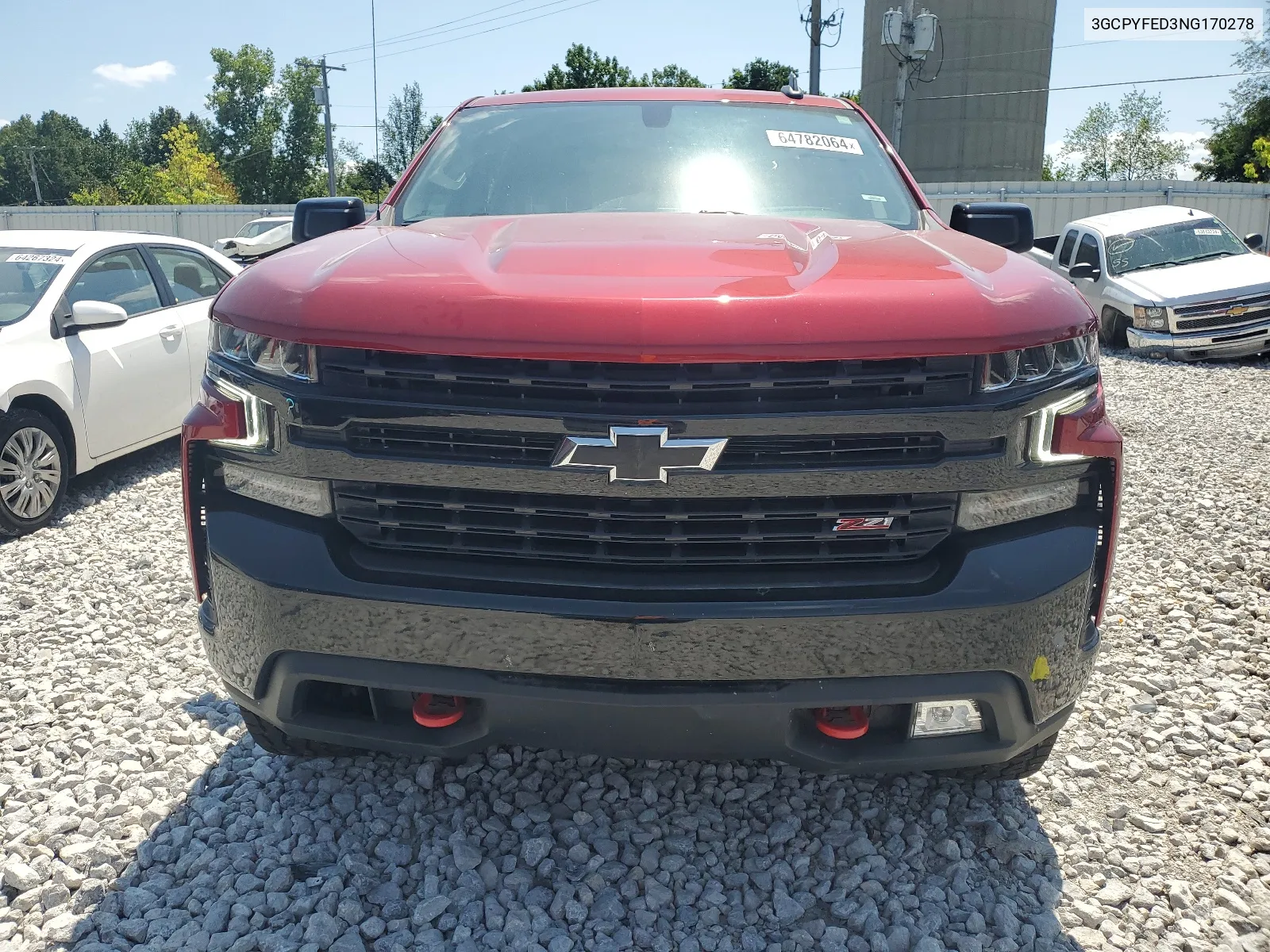 3GCPYFED3NG170278 2022 Chevrolet Silverado Ltd K1500 Lt Trail Boss