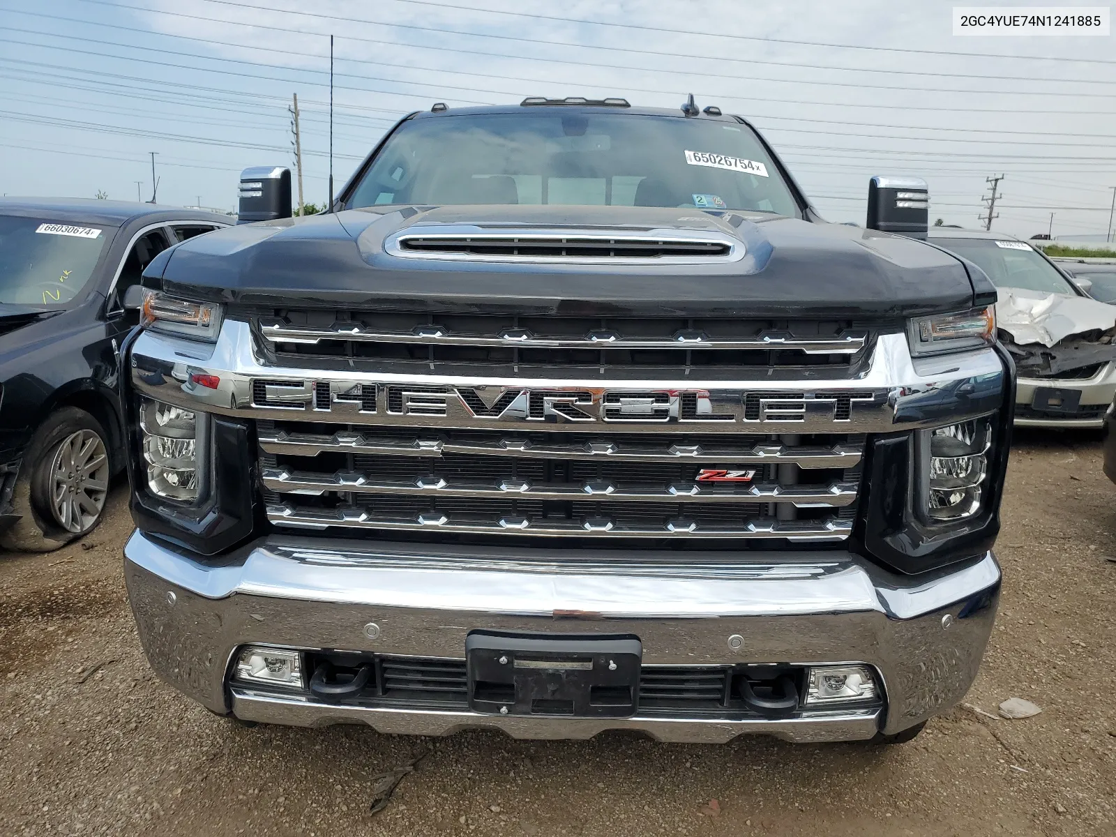 2022 Chevrolet Silverado K3500 Ltz VIN: 2GC4YUE74N1241885 Lot: 65026754