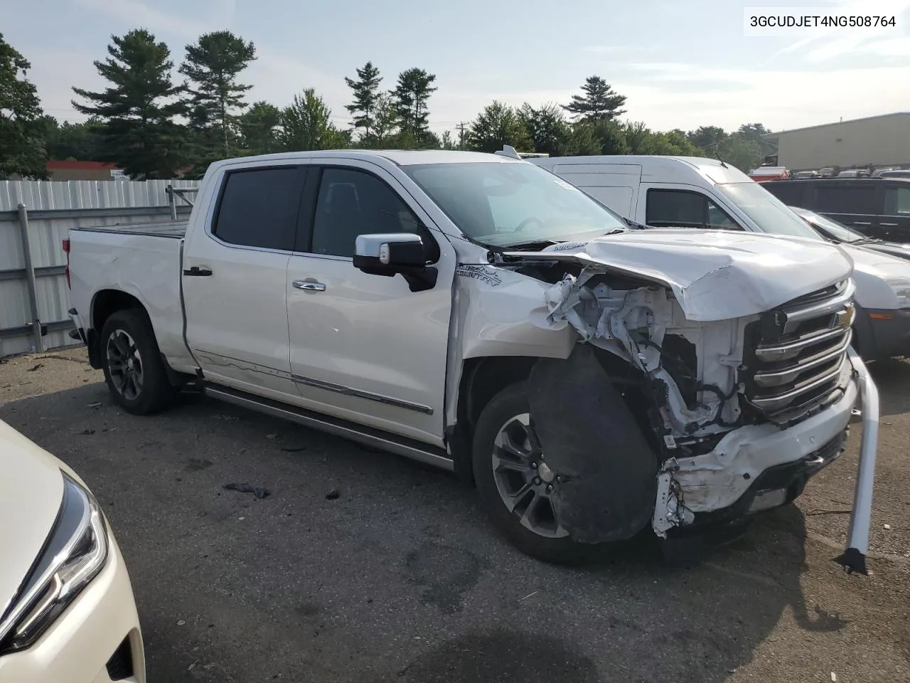 2022 Chevrolet Silverado K1500 High Country VIN: 3GCUDJET4NG508764 Lot: 65240334