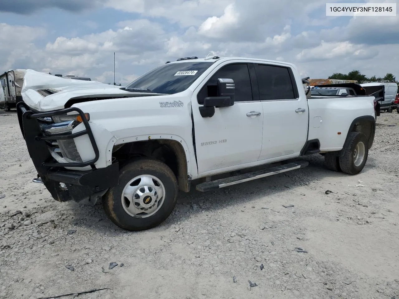 2022 Chevrolet Silverado K3500 High Country VIN: 1GC4YVEY3NF128145 Lot: 65826474