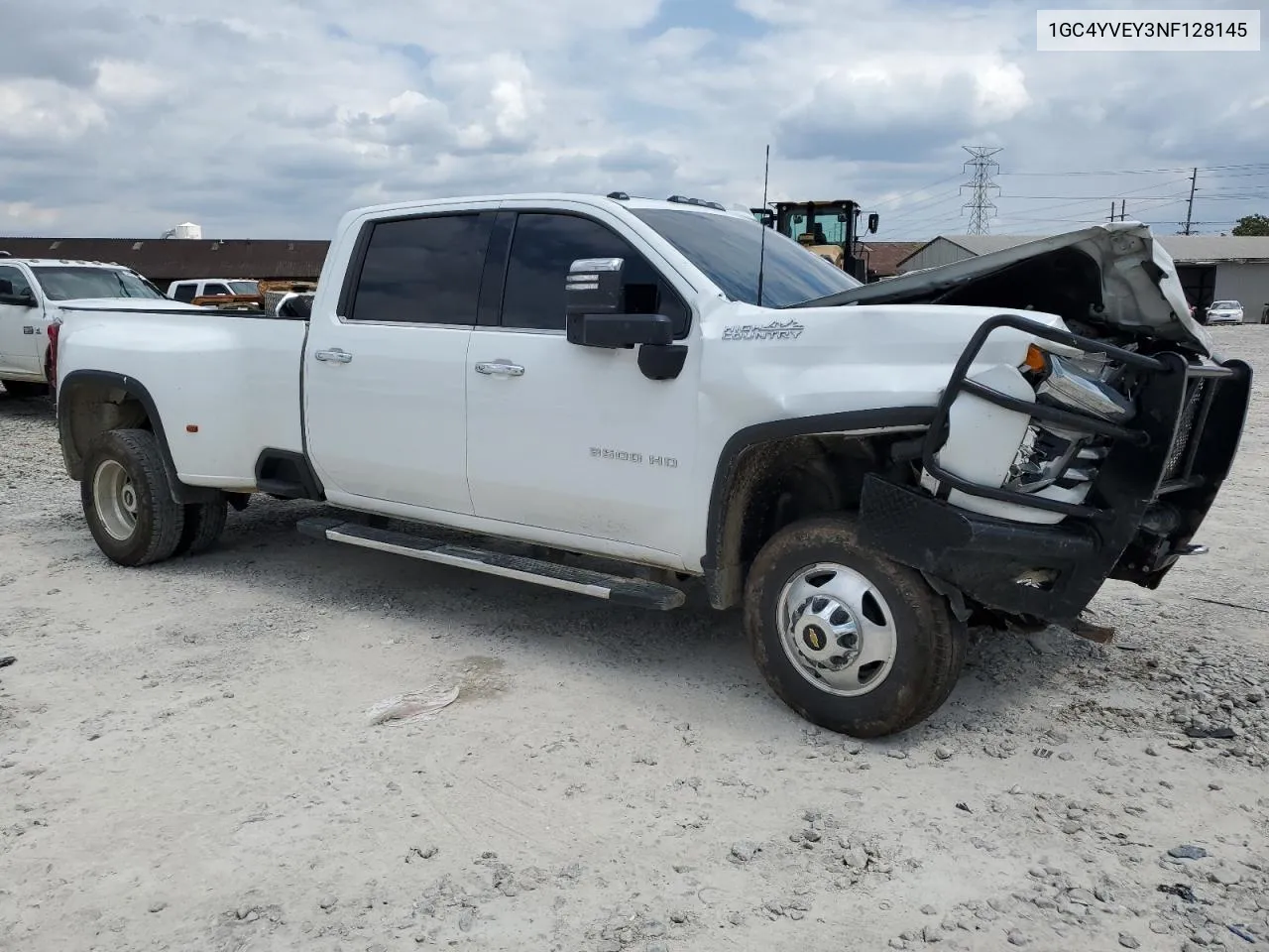 2022 Chevrolet Silverado K3500 High Country VIN: 1GC4YVEY3NF128145 Lot: 65826474