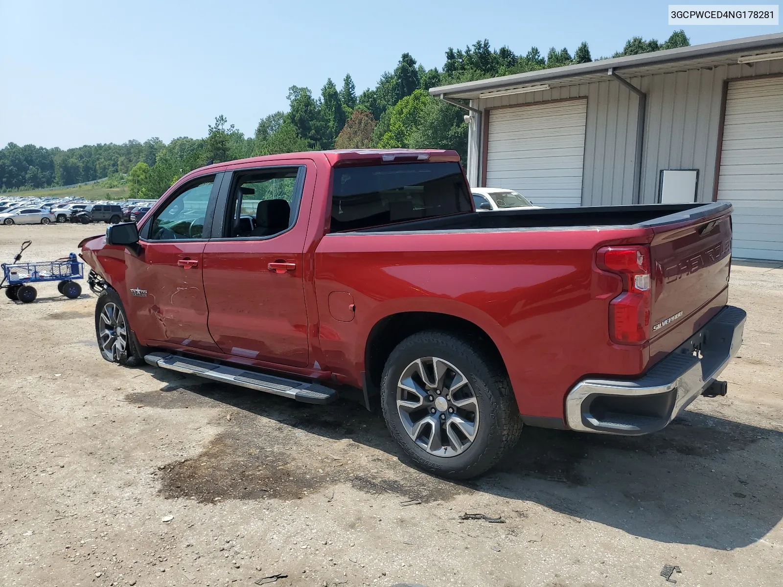 2022 Chevrolet Silverado Ltd C1500 Lt VIN: 3GCPWCED4NG178281 Lot: 66523764