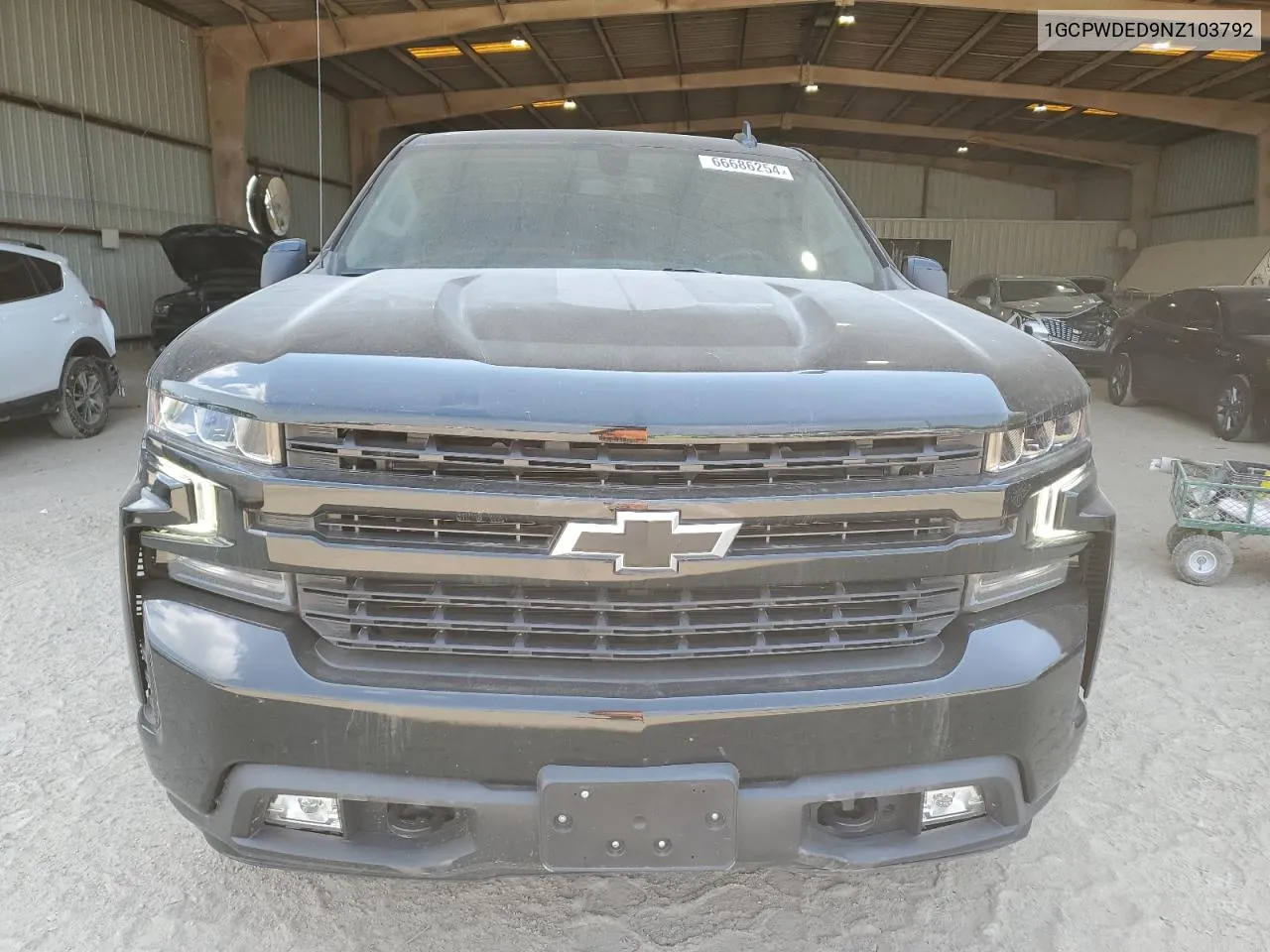 1GCPWDED9NZ103792 2022 Chevrolet Silverado Ltd C1500 Rst