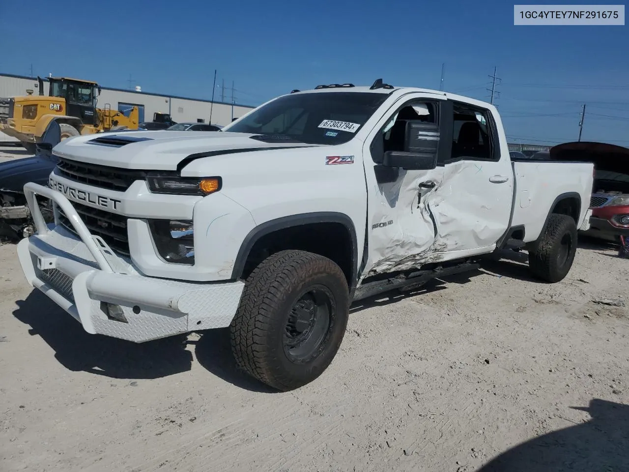 2022 Chevrolet Silverado K3500 Lt VIN: 1GC4YTEY7NF291675 Lot: 67303794